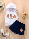 AS AFIA FASHION Baby Boys & Girls Sleeveless T-Shirt & Bottom Set | Soft Cotton Kids Clothing Combo